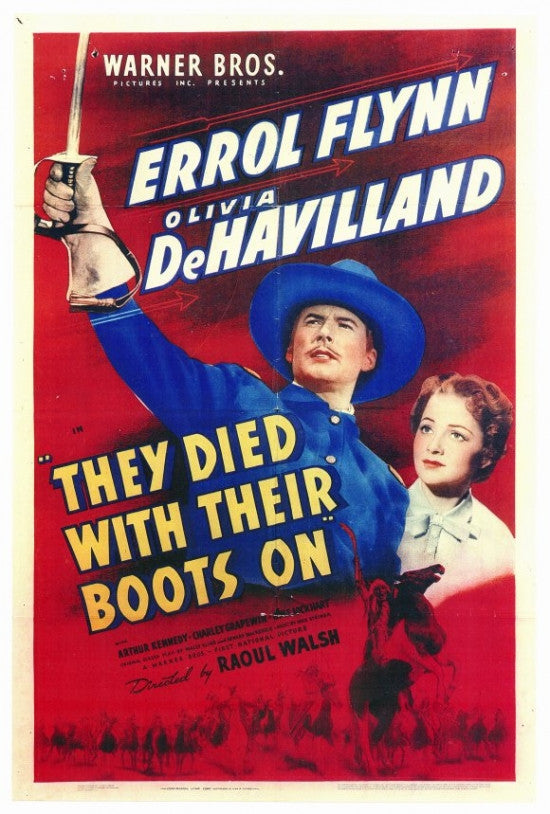 They Died with Their Boots On Movie Poster Print (27x40)