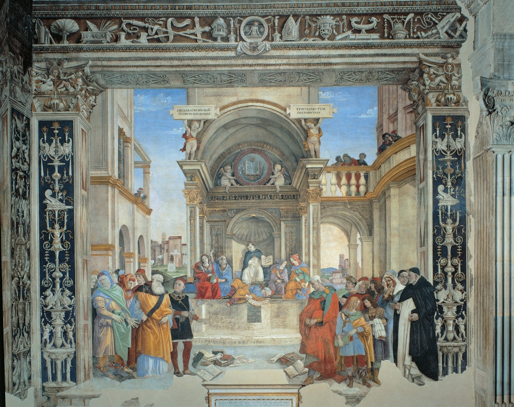 Triumph Of St Thomas Aquinas Fine Art Print | Posterazzi
