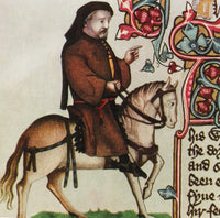 Geoffrey Chaucer Fine Art Print - Father of English Literature
