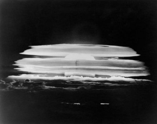 Nuclear Test Detonation at Bikini Atoll Fine Art Print
