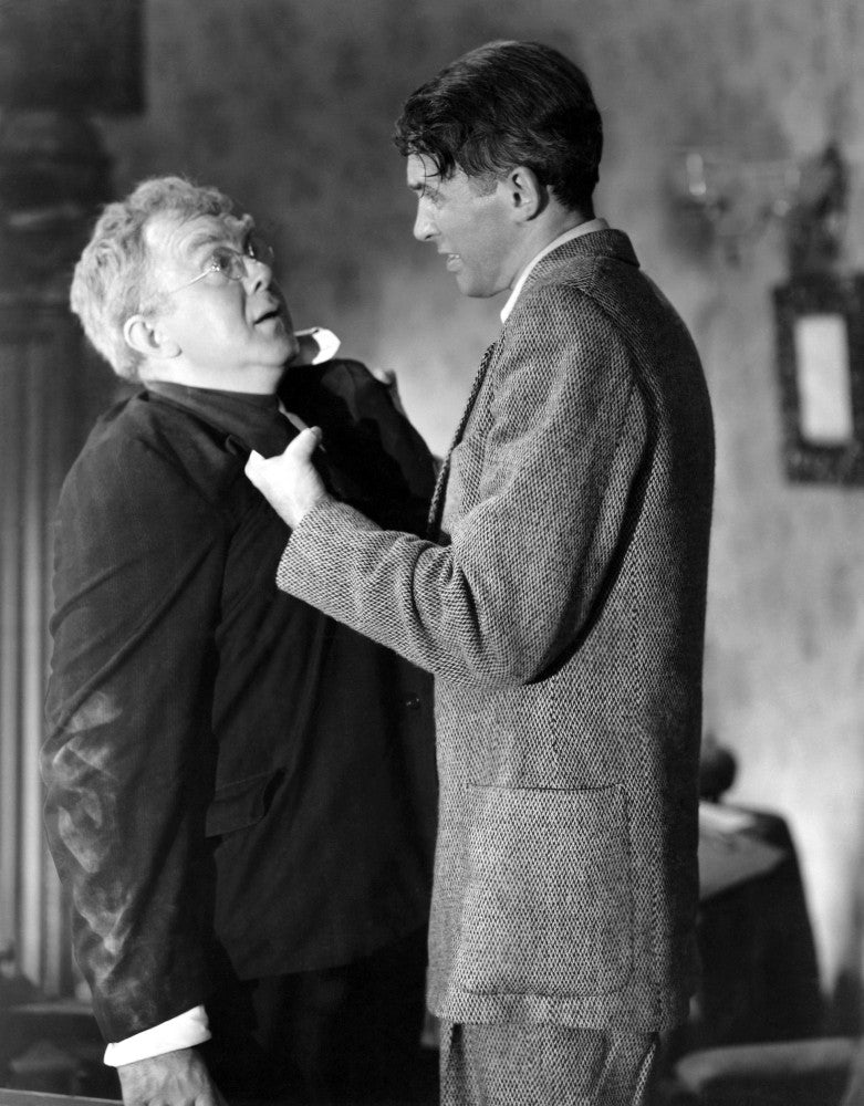 It's A Wonderful Life Photo Print featuring Thomas Mitchell and James Stewart - 1946