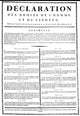 Declaration of the Rights of Man Fine Art Print - French Revolution