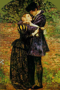 A Huguenot Refusing to Wear the Catholic Badge Fine Art Print by John Everett Millais