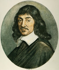 Rene Descartes 19th Century Lithograph Print by Granger Collection