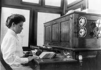 Census Tabulator Fine Art Print - U.S. Census Bureau, 1908