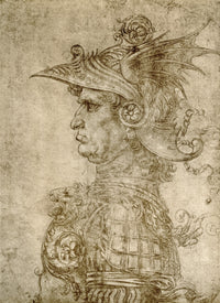 Profile of an Ancient Captain Fine Art Print by Ken Welsh
