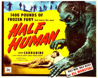 Half Human Movie Poster Masterprint - 1958 Classic Art