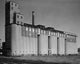 Grain Elevator in a Field Fine Art Print - Niagara Falls, NY