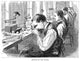 Watchmakers 1869 Wood Engraving Poster Print - Elgin Factory