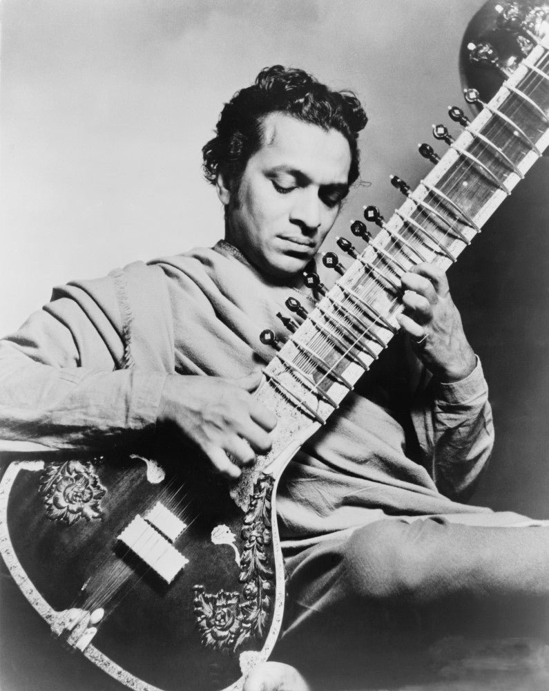 Ravi Shankar Poster Print - A Tribute to Musical Legacy