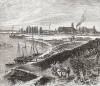 Worms, Rhineland-Palatinate in the 19th Century Fine Art Print