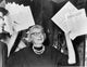 Jane Jacobs Press Conference Fine Art Print - Granger Collection