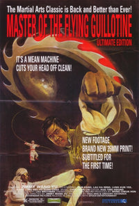 Master of the Flying Guillotine Movie Poster Print - 27x40