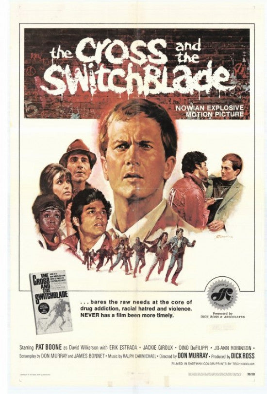 The Cross & the Switchblade Movie Poster Print - 27x40