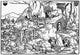 Gold Miners 16th Century Woodcut Fine Art Print by Granger Collection