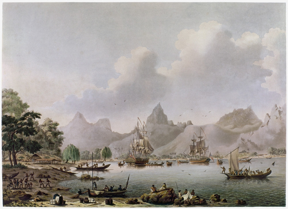 Tahiti: Resolution and Discovery Fine Art Print by John Cleveley