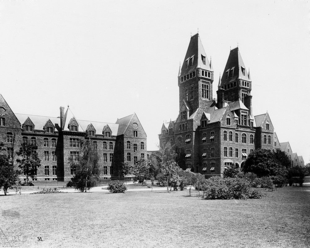 Buffalo State Hospital Photograph Print - C1900 by Granger Collection