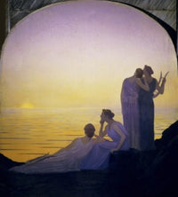 Ancient Night Fine Art Print by Alphonse Osbert - Petit Palais, Paris