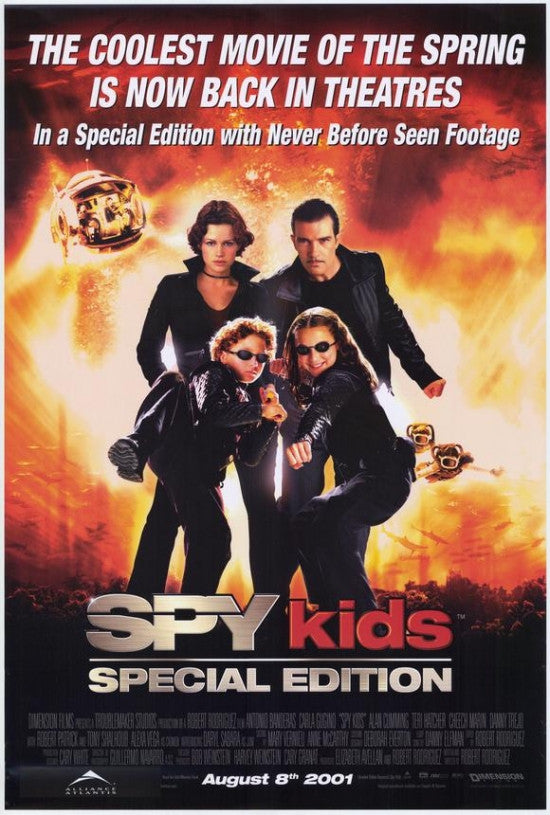 Spy Kids Movie Poster Print (27x40) – Perfect for Home Décor