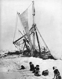 Shackleton's Endurance: Sinking in the Weddell Sea Photograph by Frank Hurley
