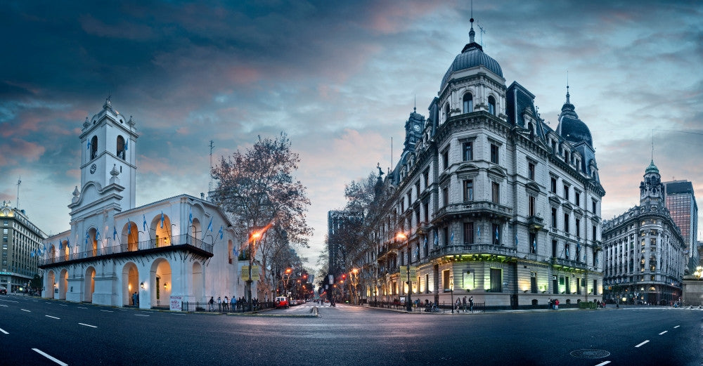 Buenos Aires Cabildo at Dusk Fine Art Print