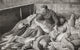 Crocodiles with Their Trainer - 19th Century Fine Art Print