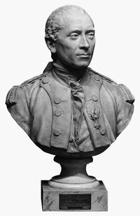 John Paul Jones Naval Commander Portrait Bust by Antoine Houdon