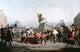 Pulling Down the King George III Statue Fine Art Print by William Walcutt
