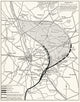 Historical Map of the Ypres Salient - World War I Fine Art Print