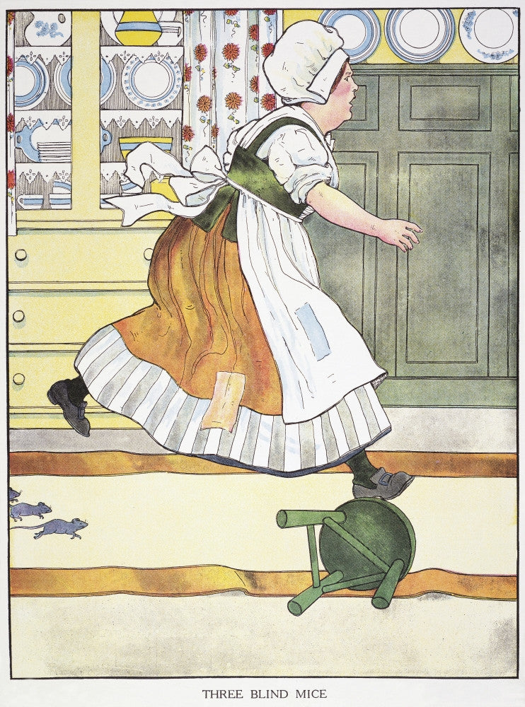 Mother Goose Fine Art Print by Blanche Fisher Wright | Posterazzi