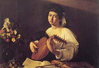The Lute Player Fine Art Print by Caravaggio