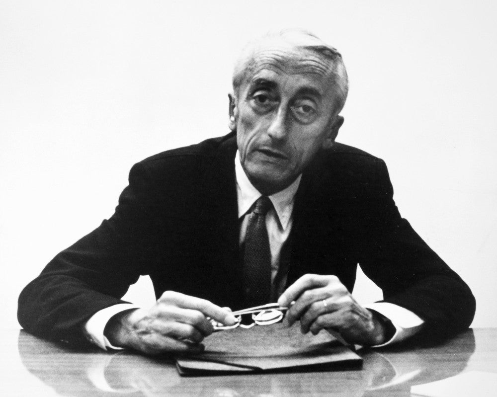 Jacques Cousteau Fine Art Print - French Oceanographer (1974)