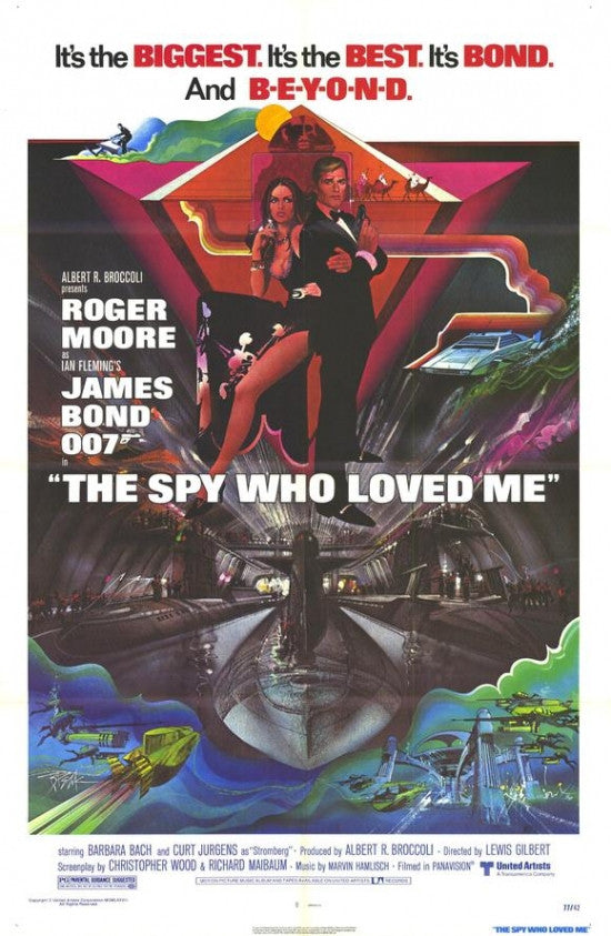 The Spy Who Loved Me Movie Poster (11x17) – Classic James Bond Art