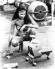 Lynda Carter Wonder Woman Crouching Photo Print