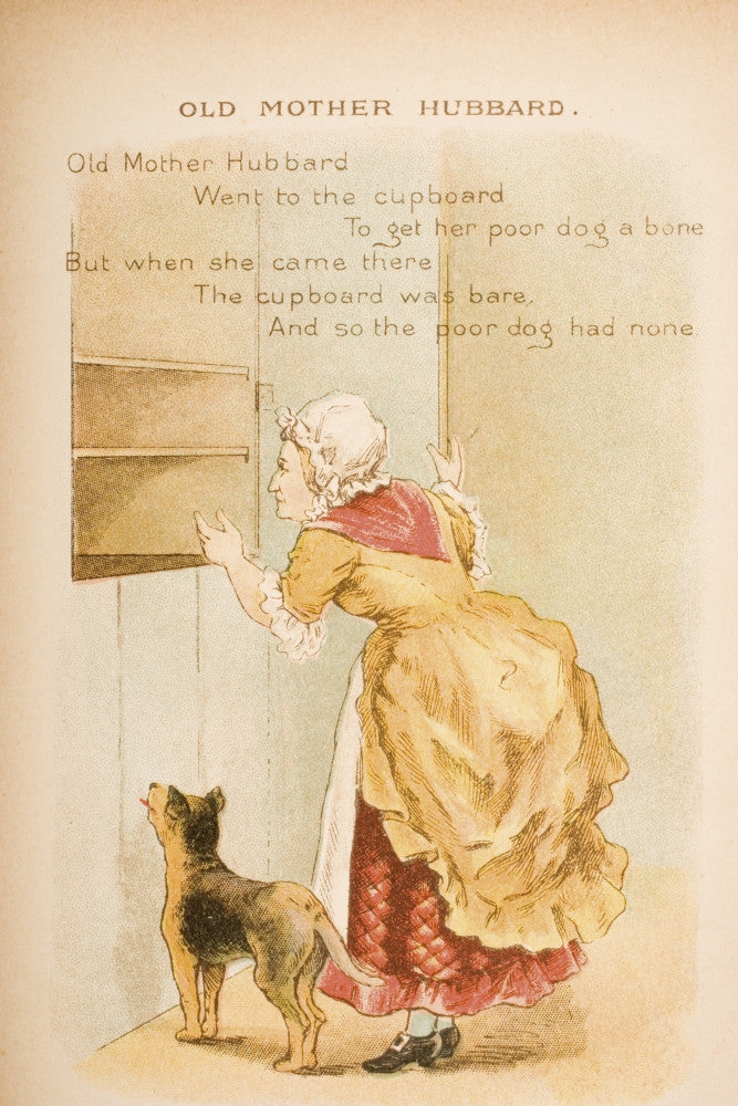 Old Mother Hubbard Fine Art Print by Constance Haslewood