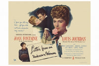 Letter from an Unknown Woman Movie Poster Print - 27x40