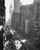 High Angle View Parade for General Douglas MacArthur Poster Print