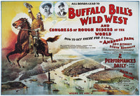 Buffalo Bill Cody's Wild West Show Poster Print (1894) by Granger Collection