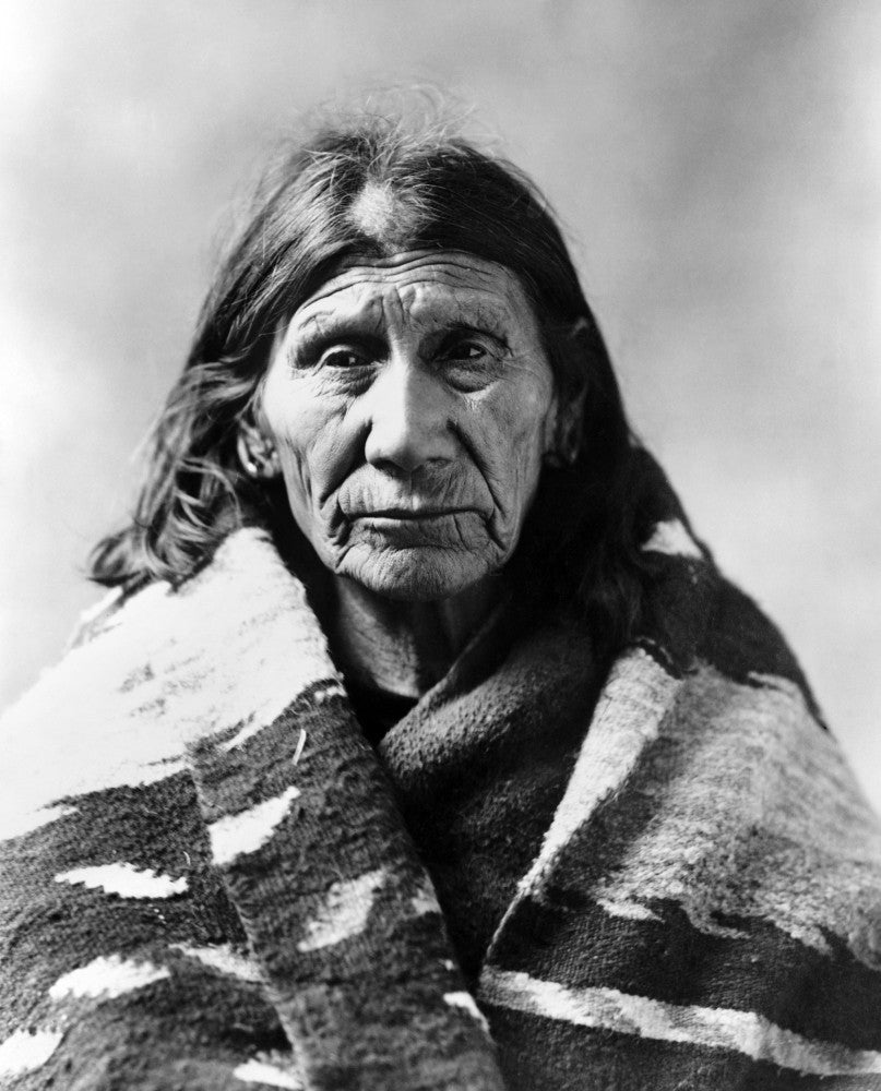 Mary Red Cloud Photograph Print - C1900 by Granger Collection