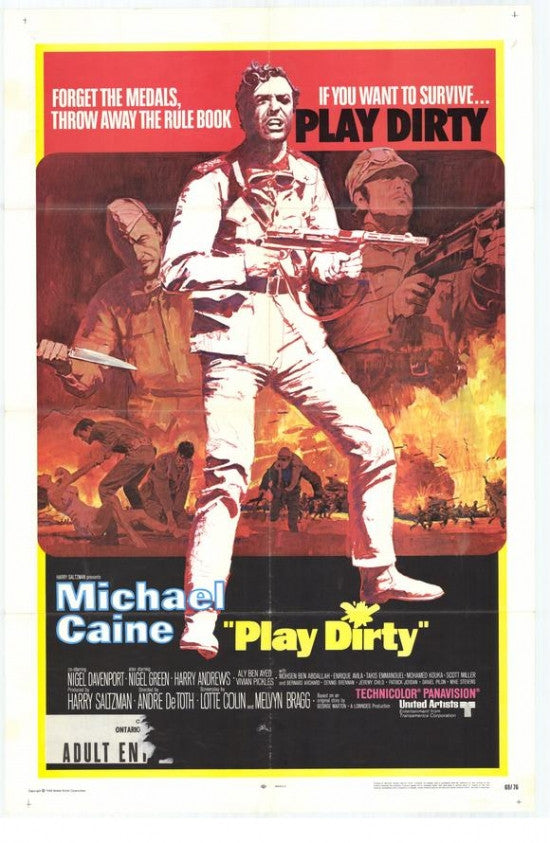 Play Dirty Movie Poster (11x17) | Posterazzi