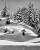 Man Skiing on Snow Fine Art Print | Posterazzi