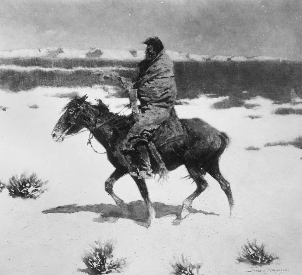 Remington: Luckless Hunter Fine Art Print by Frederick Remington