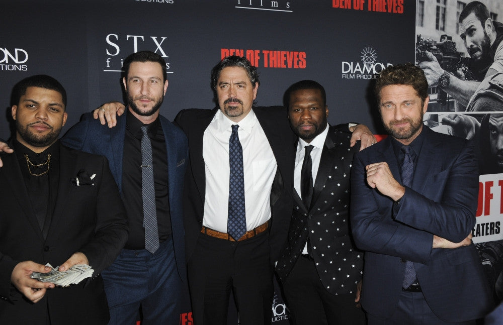 Den of Thieves Premiere Photo Print featuring O'Shea Jackson Jr. and Cast