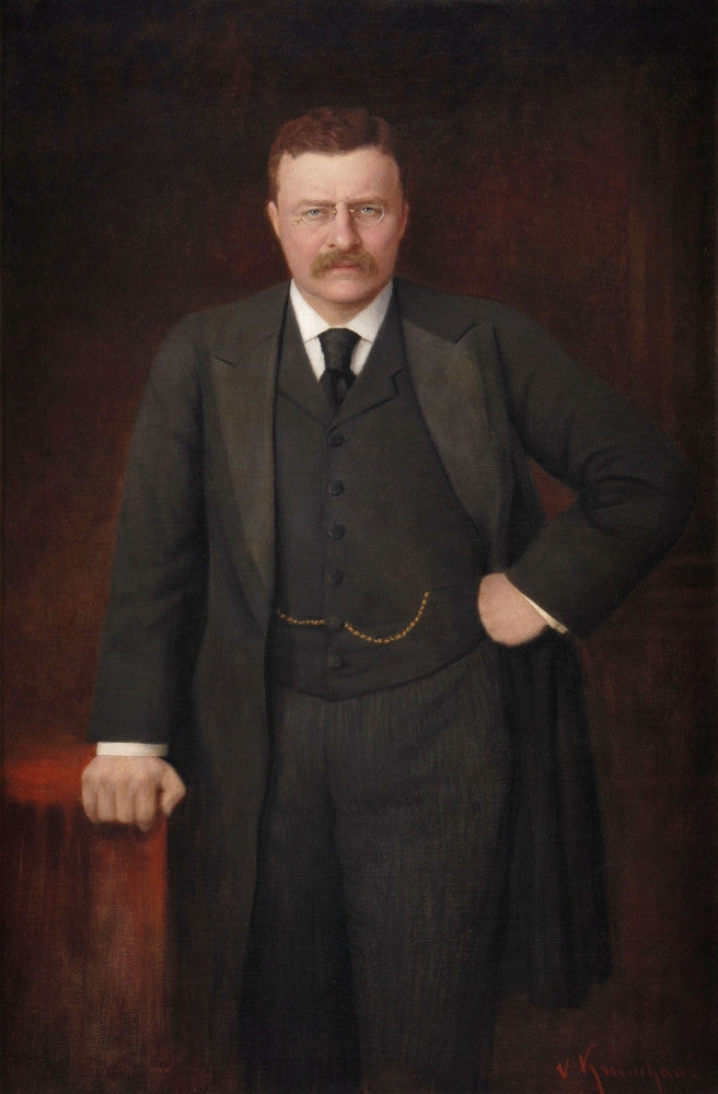 Theodore Roosevelt's Official Portrait as Governor of New York State
