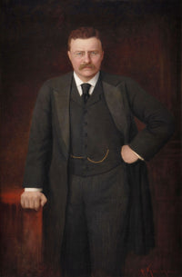 Theodore Roosevelt's Official Portrait as Governor of New York State