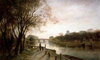 Landscape Fine Art Print by Adolf Heinrich Lier