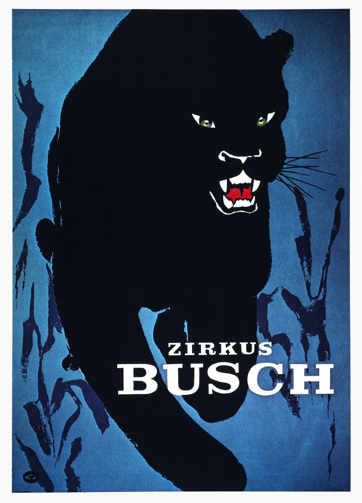 1968 Ngerman Circus Poster Print by Granger Collection