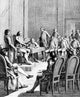 Continental Congress First Session Line Engraving Fine Art Print by Granger Collection