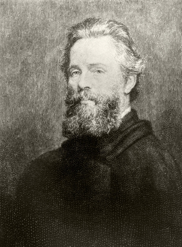 Herman Melville, 1819 Fine Art Print - Available in Multiple Sizes