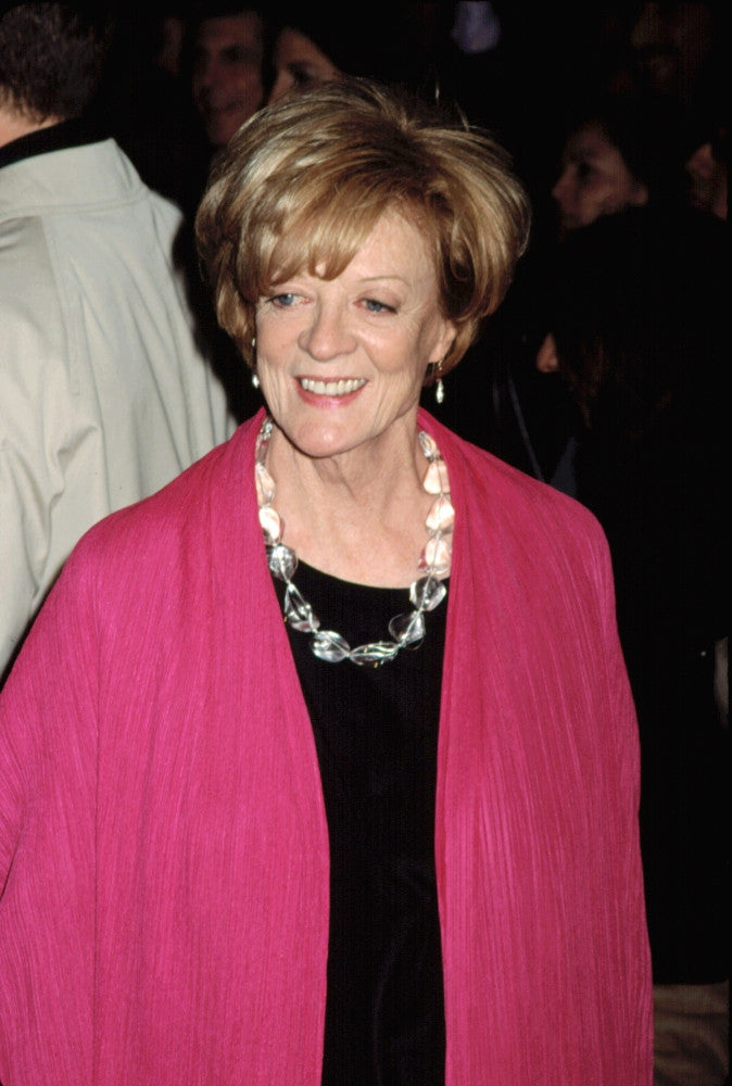Maggie Smith at the Gosford Park Premiere Photo Print by CJ Contino